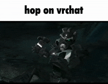 Bionicle Vrchat GIF - Bionicle Vrchat Hop On GIFs