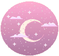 Moon Kawaii Sticker - Moon Kawaii Pink Stickers