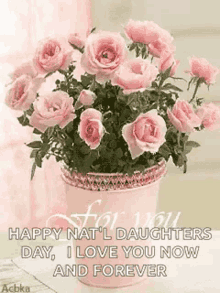 for you roses flowerpot daughters day