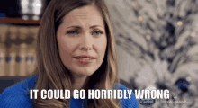 We Wish You A Married Christmas Pascale Hutton GIF - We Wish You A Married Christmas Pascale Hutton It Could Go Horribly Wrong GIFs