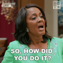 So How Did You Do It Anastasia GIF - So How Did You Do It Anastasia Assisted Living GIFs