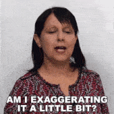 Am I Exaggerating It A Little Bit Yes Rebecca GIF - Am I Exaggerating It A Little Bit Yes Rebecca Engvid GIFs