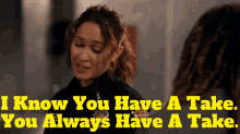 station19 andy herrera i know you have a take you always have a take jaina lee ortiz