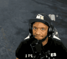 Staring Brandon Stennis GIF