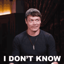 I Dont Know Brad Arnold GIF - I Dont Know Brad Arnold 3doors Down GIFs