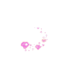 cute colorful sparkly hearts colorful explosion