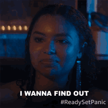 I Wanna Find Out Natalie GIF - I Wanna Find Out Natalie Panic GIFs