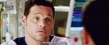 Greys Anatomy Alex Karev GIF - Greys Anatomy Alex Karev Im Not Picking Sides GIFs