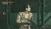 a video game screen shows a man with a tattoo on his eye and says  1397 kills