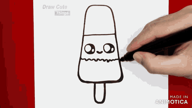 Draw Cute Things How To Draw GIF - Draw Cute Things How To Draw Drawing  Gifs - Discover & Share GIFs