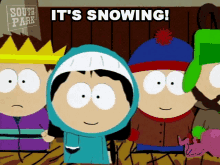 Its Snowing Wendy Testaburger GIF - Its Snowing Wendy Testaburger Stan Marsh GIFs