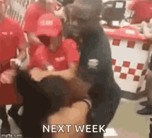 Five Guys Fight GIF - Five Guys Fight Ratchet GIFs