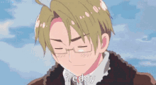 Freddy Anime Freddy Hetalia GIF - Freddy Anime Freddy Hetalia Freddy Usa GIFs