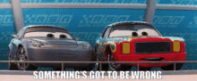 Cars Darrell Cartrip GIF - Cars Darrell Cartrip Somethings Got To Be Wrong GIFs