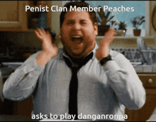 Penist Clan Peaches GIF - Penist Clan Peaches Danganronpa GIFs