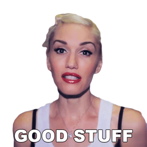 Good Stuff Gwen Stefani Sticker - Good Stuff Gwen Stefani No Doubt Stickers