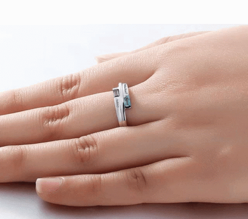 Unique Birthstone Rings Family Birthstone Ring GIF - Unique
