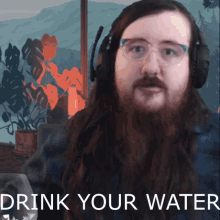 Drink Your Water Drink Water GIF