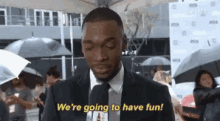 Were Going To Have Fun GIF - Am As Live Am As American Music Awards2016 GIFs