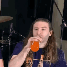 Drinking Jesse Peck GIF - Drinking Jesse Peck Become The Knight GIFs