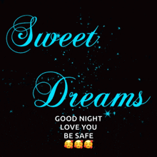 good night have a nice dream have a good dream sweet dreams stars