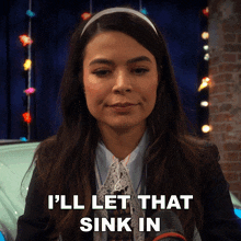 I'Ll Let That Sink In Carly GIF - I'Ll Let That Sink In Carly Icarly GIFs