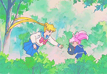 Sailor Moon Chibiusa Anime GIF - Sailor Moon Chibiusa Anime Hug GIFs