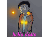 Hello Dosto Nobita Sticker