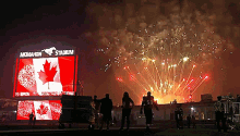 cfl fireworks canadian canada canada day
