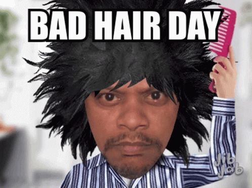Combing Bad Hair Day GIF - Combing Bad Hair Day Fixed Hair - Discover &  Share GIFs