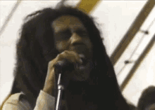 Singing Bob Marley GIF - Singing Bob Marley Wake Up And Live GIFs