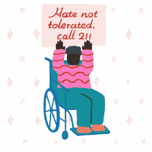 hate not tolerated wheel chair accessibility disabled disability