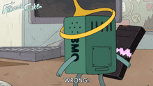 Wrong Bmo GIF - Wrong Bmo Adventure Time Fionna And Cake GIFs