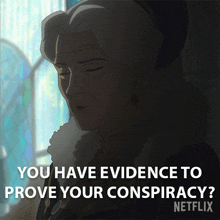do you have evidence to prove your conspiracy lady zerbst the witcher nightmare of the wolf can you prove your accusations can you back these allegations