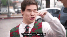 You Goin' To Prison GIF - Prison Yougointoprison Yougoingtoprison GIFs