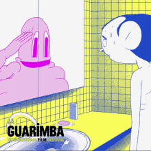 guarimba man hug pink love