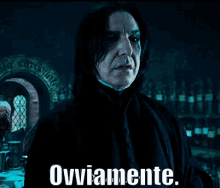 Piton Ovviamente GIF - Ovviamente Severus Piton Snape GIFs