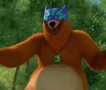 Grizzy And Lemming Superhero GIF - Grizzy And Lemming Superhero Blue And Green GIFs