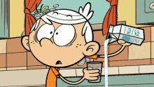 Pouring GIF - Lincoln Loud House Nickelodeon GIFs