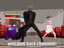 Welcome Back Choomfie GIF - Welcome Back Choomfie Wesker GIFs