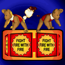 Fight Fire With Fire Same Tactics GIF - Fight Fire With Fire Same Tactics Same Weapons GIFs
