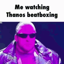 Big Chungus Thanos GIF - Big Chungus Thanos Thanos Beat Boxing GIFs