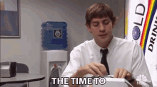 The Time To Tell People How You Feel Jim Halpert GIF