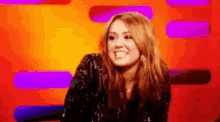Miley Cyrus Smile GIF - Miley Cyrus Smile Grin GIFs