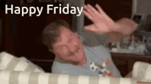 Tom Mo Happy Friday GIF - Tom Mo Happy Friday Wave GIFs