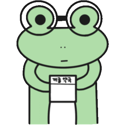 Frog Glasses Sticker - Frog Glasses Green Stickers