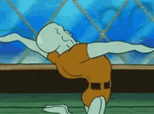 squidward dance spongebob squarepants ballet