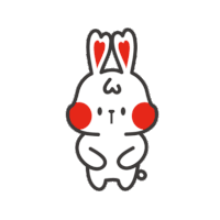 White Rabbit Sticker - White Rabbit Social Media Stickers