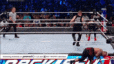 Kevin Owens Pop Up Powerbomb GIF - Kevin Owens Pop Up Powerbomb Jey Uso GIFs