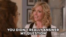 You Didnt Really Answer My Question Jenna Maroney GIF - You Didnt Really Answer My Question Jenna Maroney 30rock GIFs